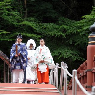 お花の楽園で結婚式